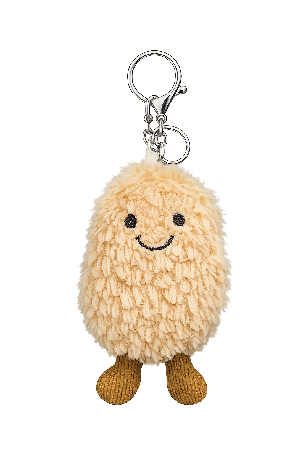Peanut Plush Keychain