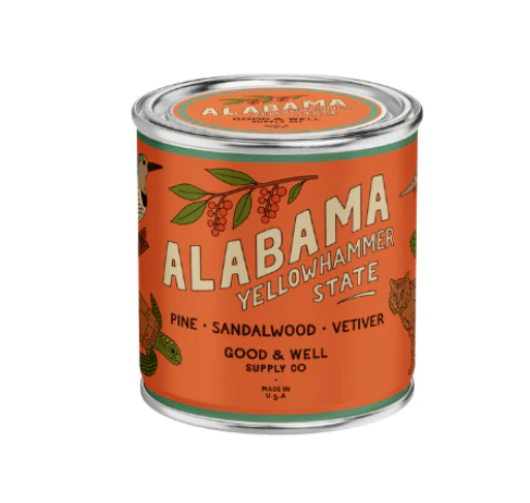 Alabama State Candle